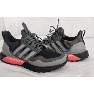 Adidas Ultraboost All Terrain Running Shoes Men Size 7 Black Gray Red